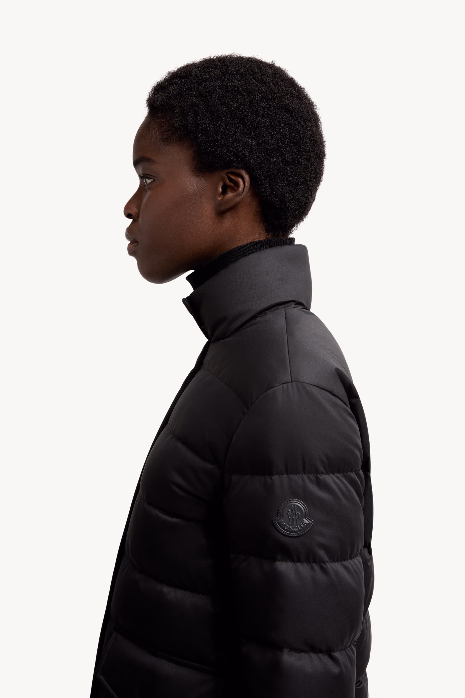 Bessettes Short Down Jacket Women Black Moncler 4